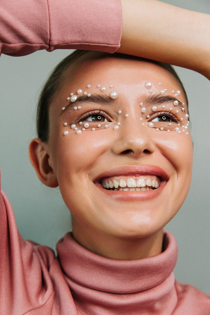 Emma – perličkový makeup